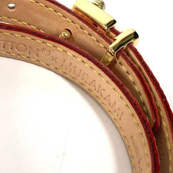 LOUIS VUITTON M8966E Takashi Murakami Bracelet-LV Signature Double bracelet - Picture 7 of 14